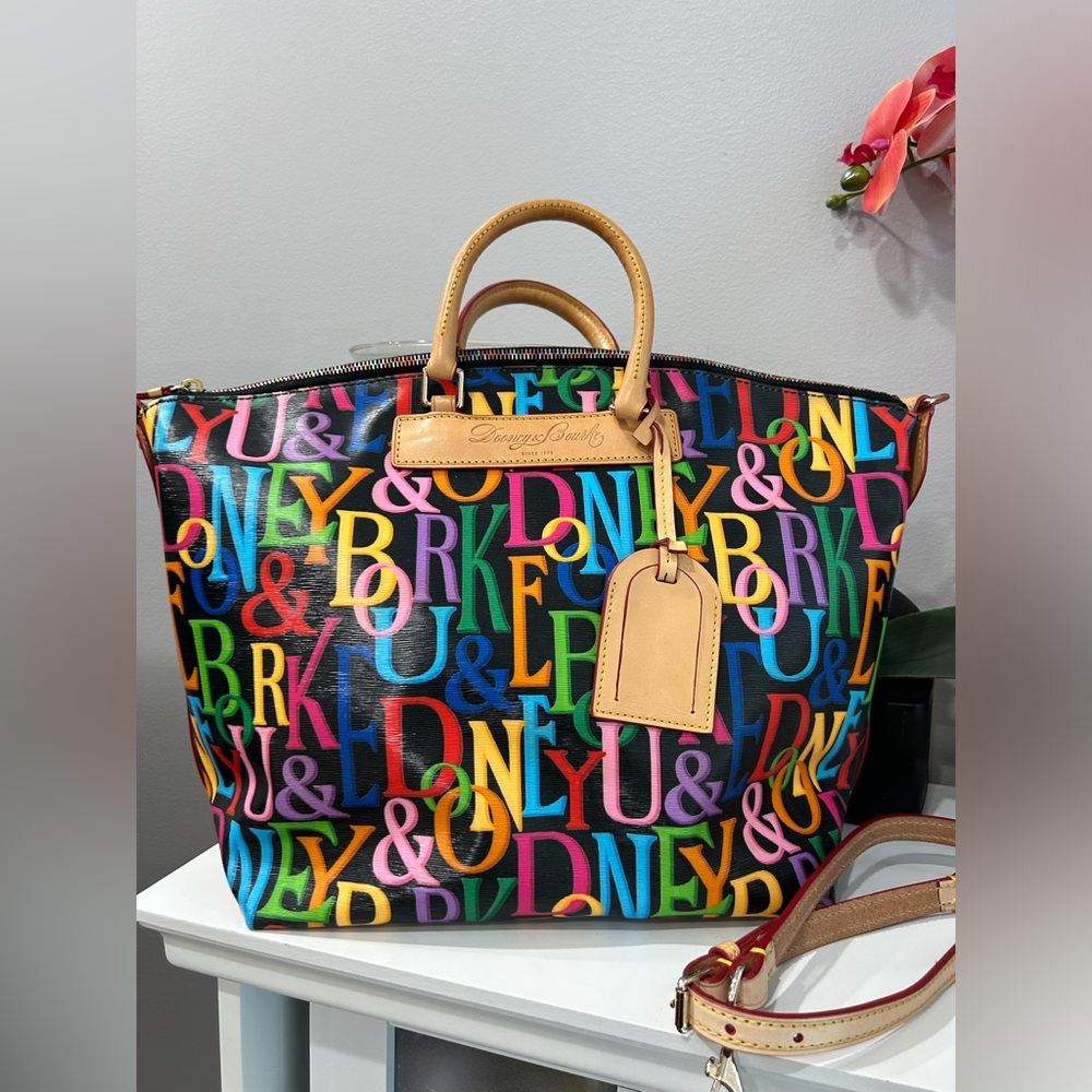 Dooney & Bourke Retro Grafica Multi-colored tote